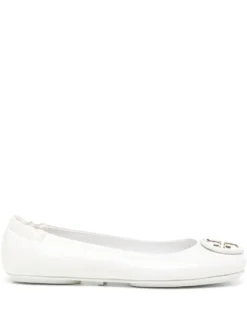 Women Tory Burch Logo-plaque Detail Ballerina Shoes