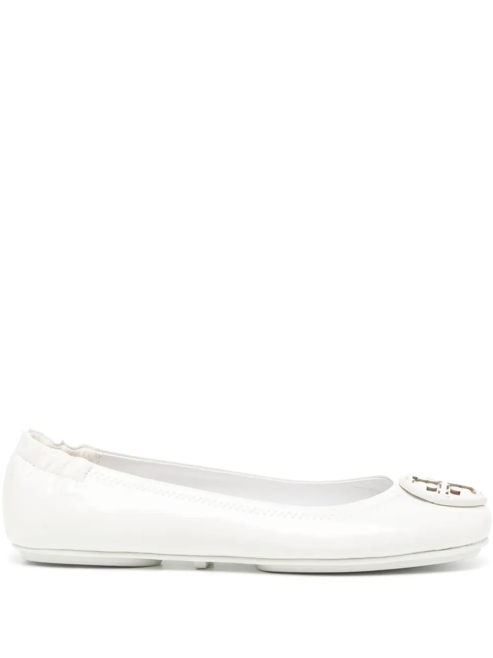 Women Tory Burch Logo-plaque Detail Ballerina Shoes