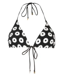 Women Tory Burch Floral-print Halterneck Bikini Top