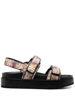 Women Tory Burch Kira 45mm Tweed Sandals