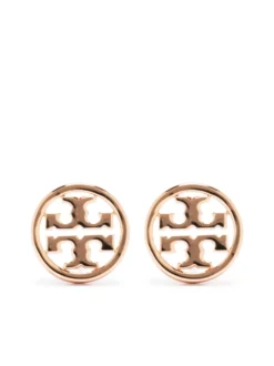 Women Tory Burch Miller Logo-stud Earrings